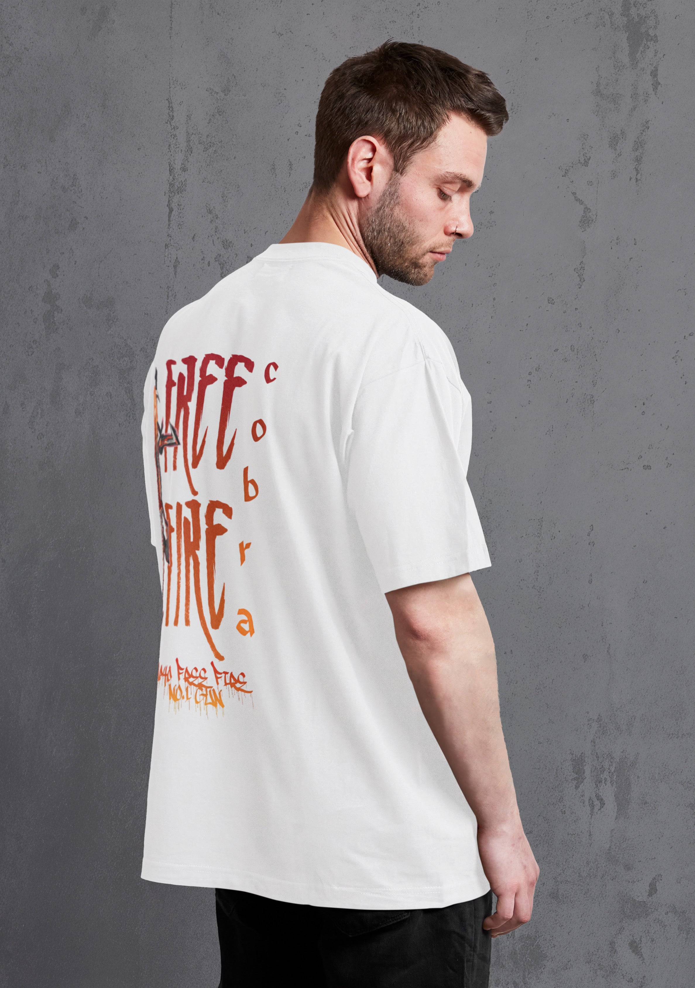 Cobra MP40 Oversize White T-Shirt