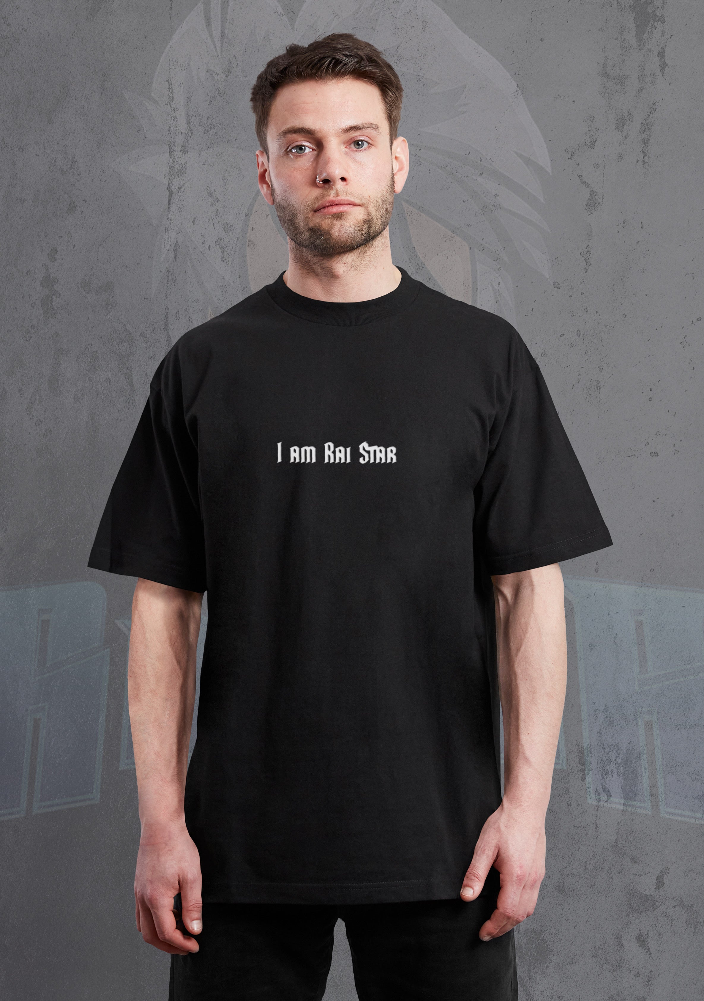 I Am Rai Star Oversize T-shirt