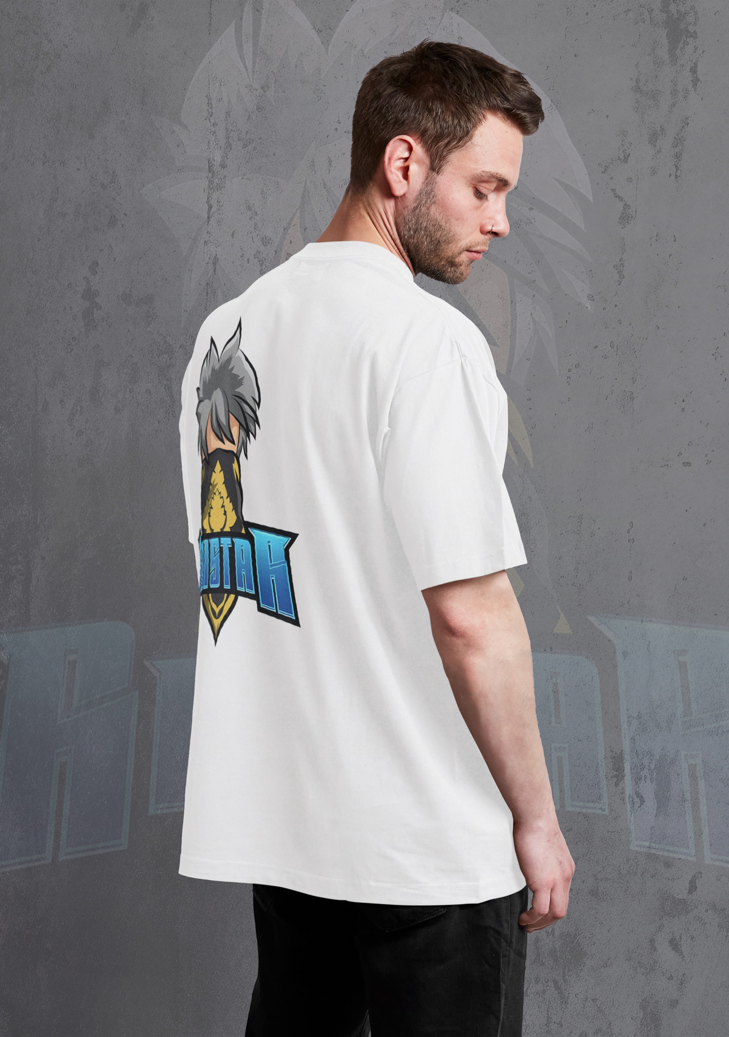 I Am Rai Star White Oversize T-Shirt