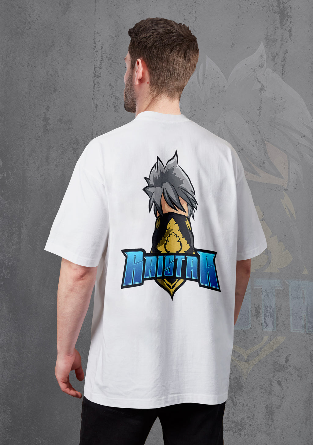 I Am Rai Star White Oversize T-Shirt