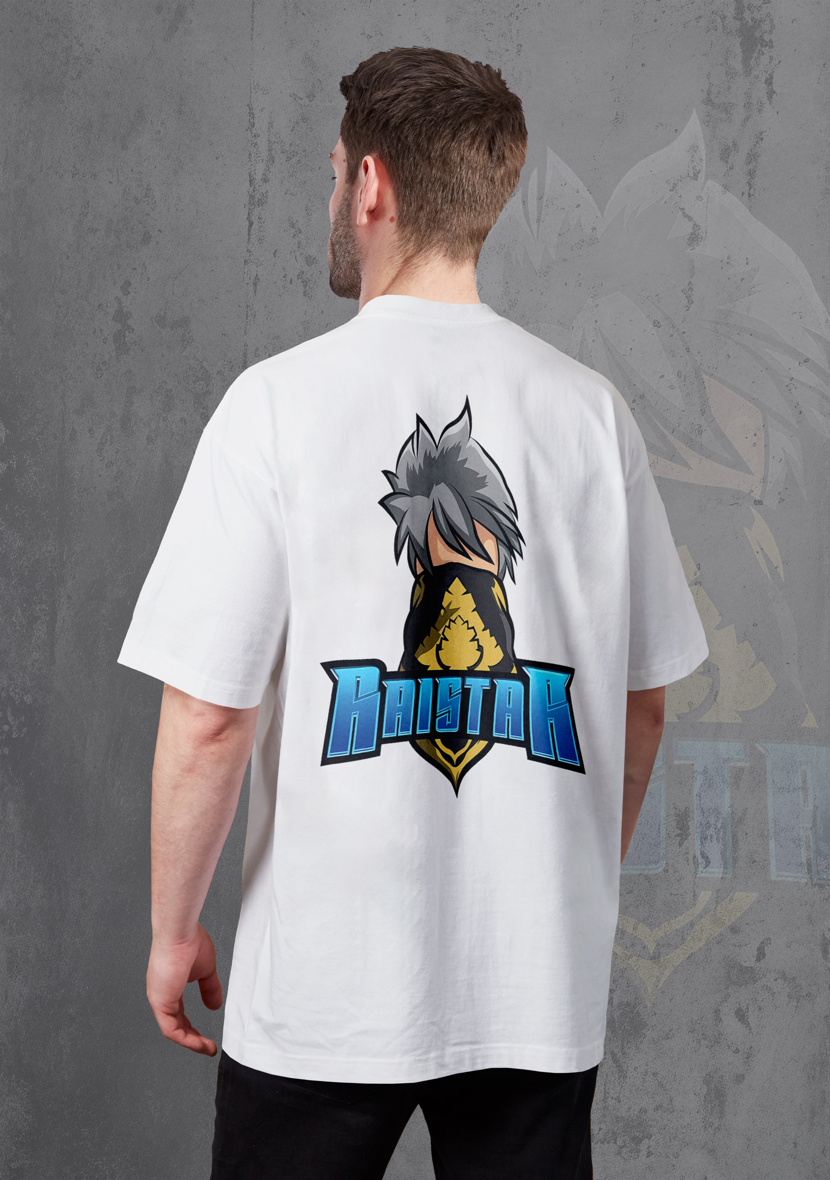 I Am Rai Star White Oversize T-Shirt