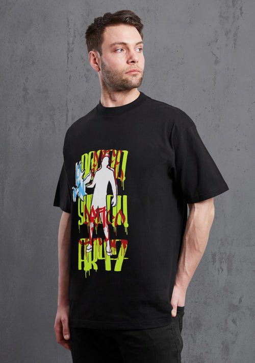 Draco Ak47 Black Oversize T-shirt