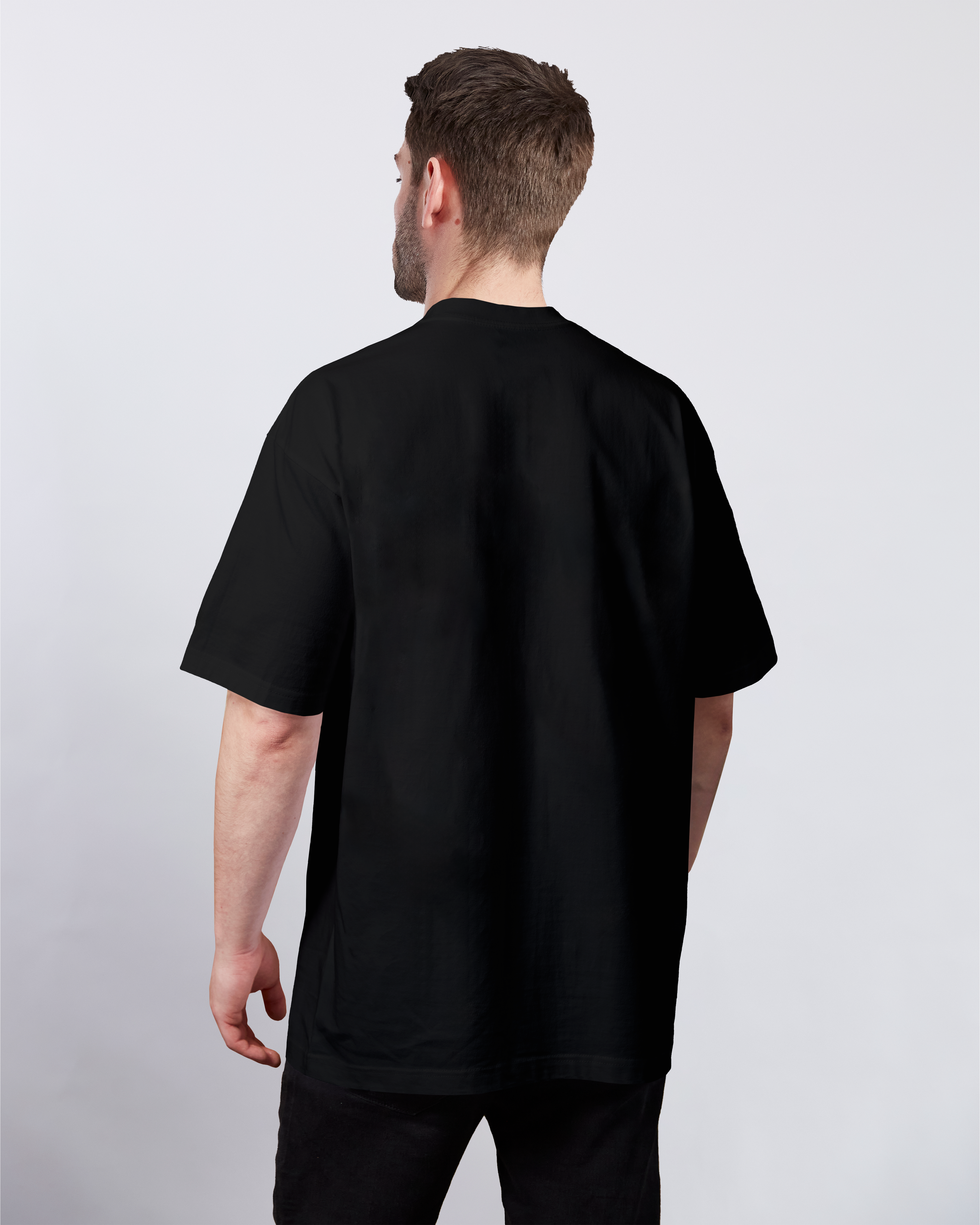 Free Fire India – Premium Unisex Oversized Black T-Shirt | 240 GSM Cotton